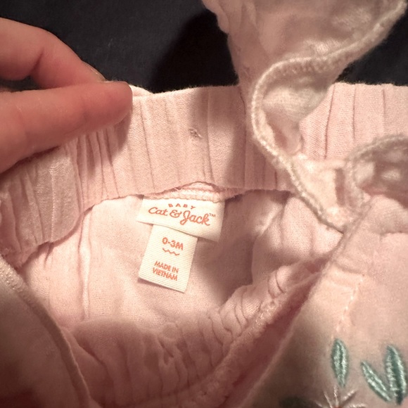 Cat & Jack Bunny Romper -0-3M - Picture 2 of 3